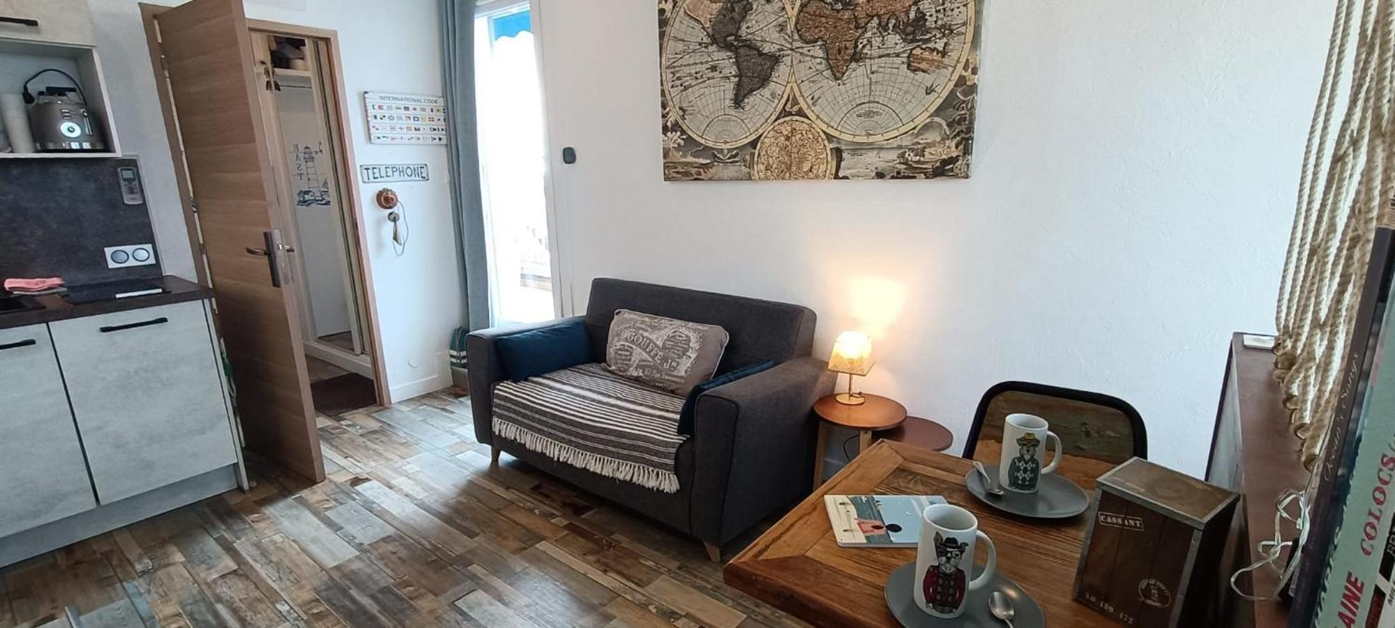 Le Semaphore - Studio Climatise, Grande Terrasse Vue Mer - Parking, Wifi La Grande-Motte Eksteriør bilde