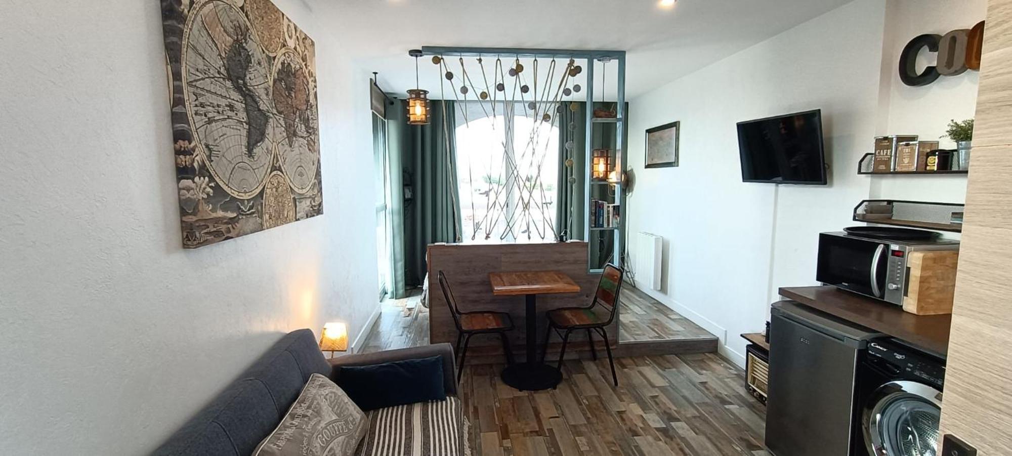 Le Semaphore - Studio Climatise, Grande Terrasse Vue Mer - Parking, Wifi La Grande-Motte Eksteriør bilde
